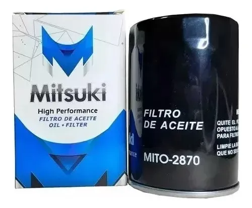 MITO-2870 MITSUKI FILTRO ACEITE VOLKSWAGEN GOL PARATI SAVEIRO BORA JETTA VENTO GOLF NEW BEETLE