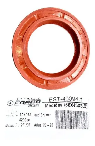 EST-45094-1 ESTOPERA CIGUEÑAL DELANTERO TOYOTA 2F 3F 86X45X8.5