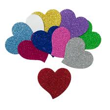 Bolsa de corazones de foamy