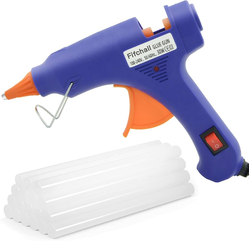 Pistola de silicon con interruptor