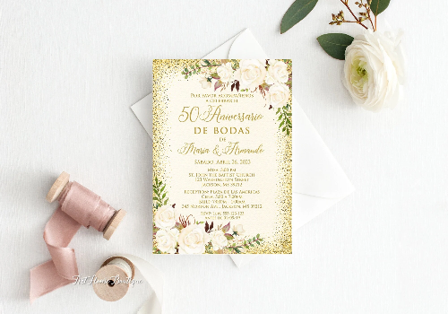 Tarjeta de invitación grande