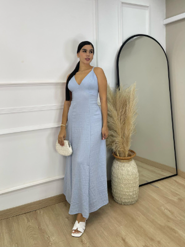 VESTIDO ROSSIE AZUL T:M