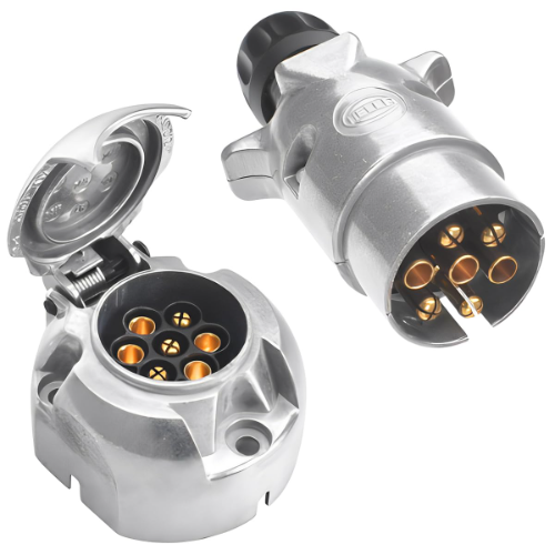Conector/Enchufe de 7 Pinos para Trailer (Par) ESTANDAR