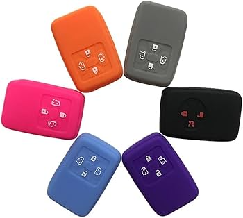 Capa/Protector de Silicona para Llave Rectangular Toyota Rojo ESTANDAR