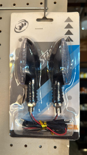 Señalero LED para Moto Amarillo MOTO029 (Par) ESTANDAR