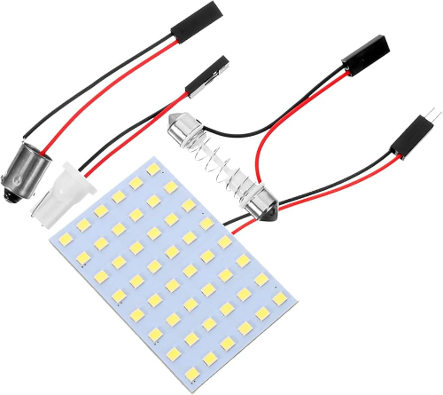 Foco Tubolar Placa LED Blanco (Corto) ESTANDAR