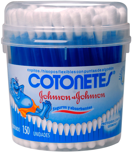 cotonetes johnson 150