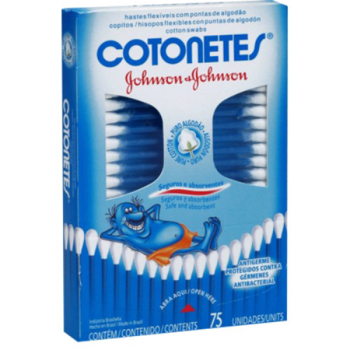 cotonetes johnson 75