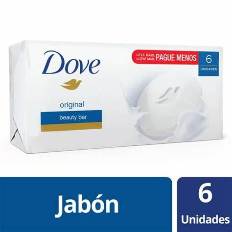 jabon dove pack x 6