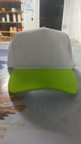 GORRA DRIFIT BLANCA PICO VERDE COTORRA