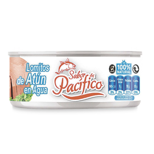 atun  agua sabor del pacifico140g