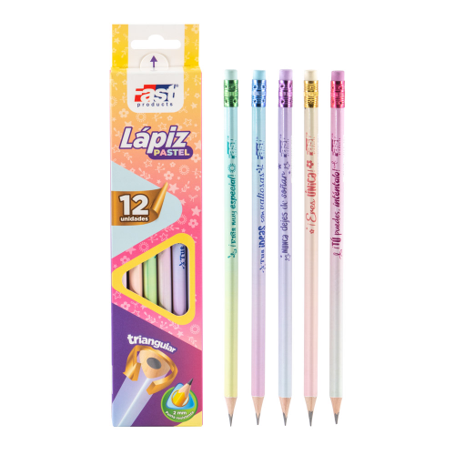 CAJ*12 LAPIZ FAST PASTEL