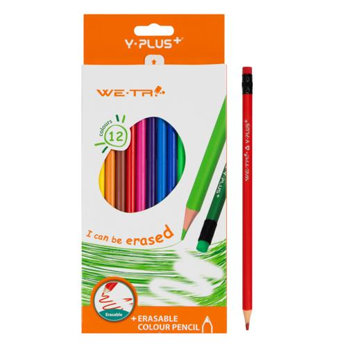 Crayon mad borrable y-plus 12 colores
