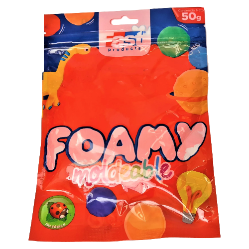 Fomy Moldeable FAST Rojo 50 Gr