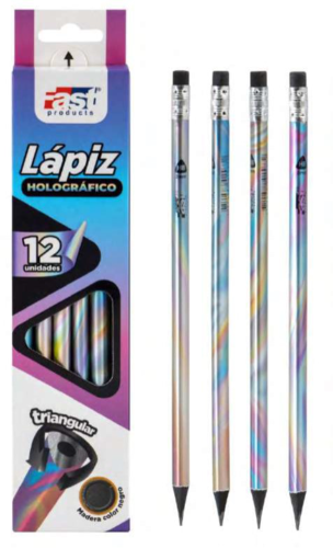CAJ*12 LAPIZ FAST HOLOGRAFICO
