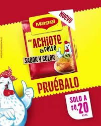 Nestlé magi achiote en polvo