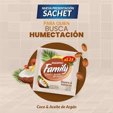 Shampoo family coco y aceite 18 ml
