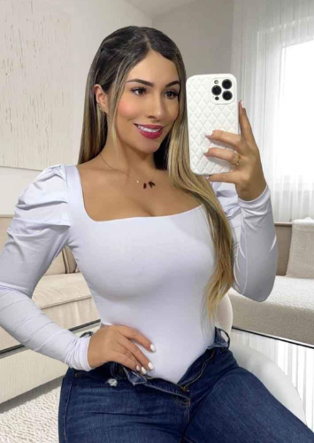 BODY PRINCESA MANGA LARGA