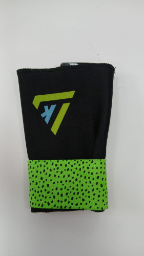 Muñequera Negro Verde Azul