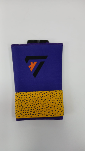Muñequera Morado Amarillo