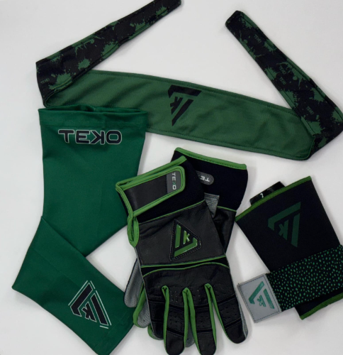 Negro Verde Doble Strap