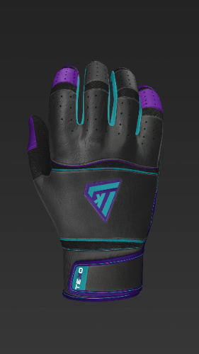 Negro Morado Doble Strap