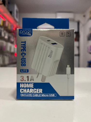 Cargador pro21 3.1A v8 lite