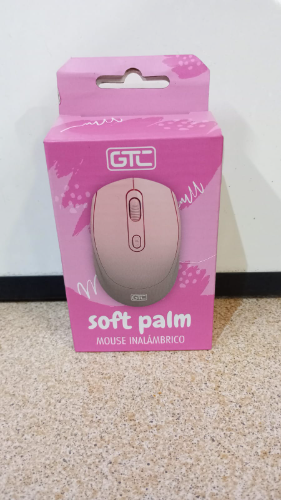 Mouse inalámbrico gtc soft palm