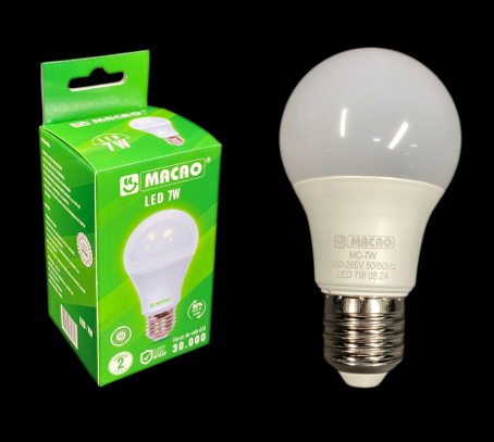 BOMBILLO 7W MACAO LED