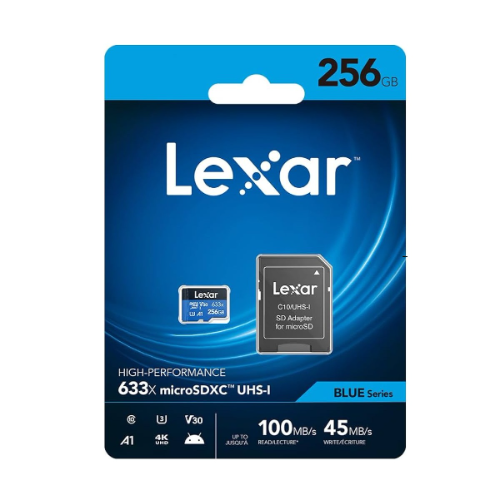 MEM MSD LEXAR 256GB (C10)