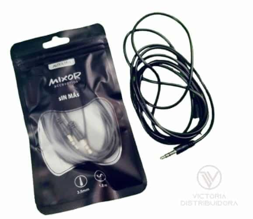 CABLE AUX 3,5 MOD12 - 1.8M -MIXOR
