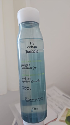 Shampoo Tododia Manzana Verde y Aloe Vera (envase)
