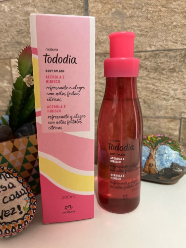 Body Splash Tododia Acerola e Hibisco