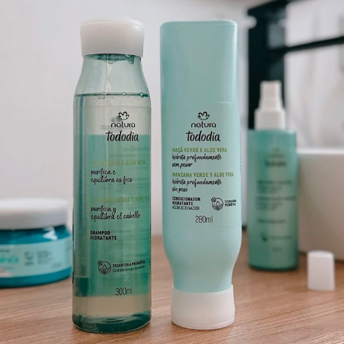Acondicionador Tododia Manzana Verdev y Aloe Vera (envase)