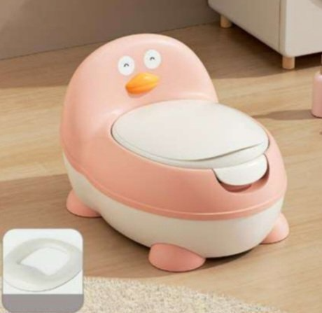 BAÑO ENTRENADOR PINGÜINO ROSA