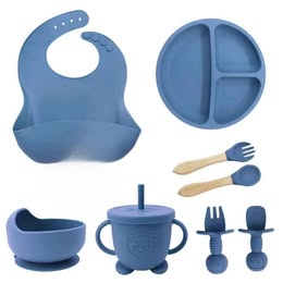 SET ALIMENTACIÓN AZUL 8 PZ