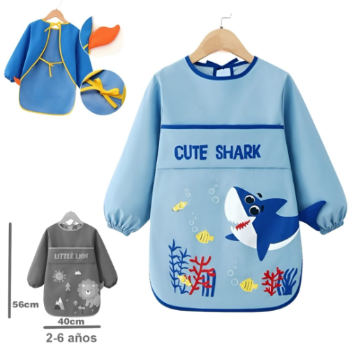 MANDIL IMPERMEABLE 2-6 AÑOS