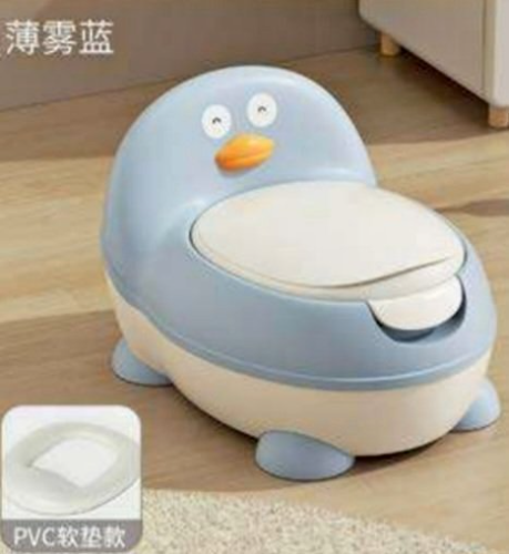 BAÑO ENTRENADOR PINGÜINO CELESTE