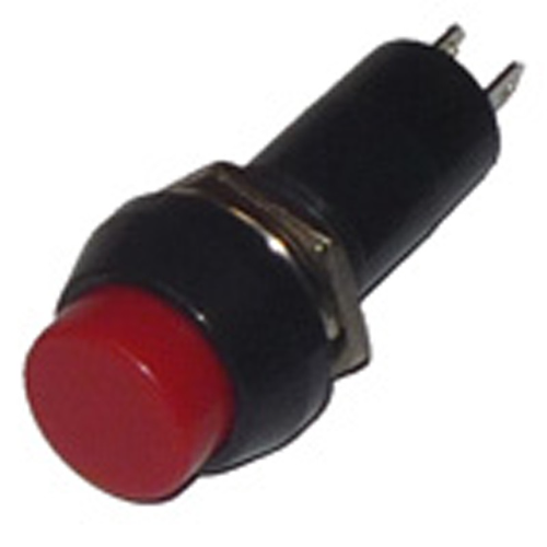 DV-30147 BOTON PULSADOR PLASTICO ROJO