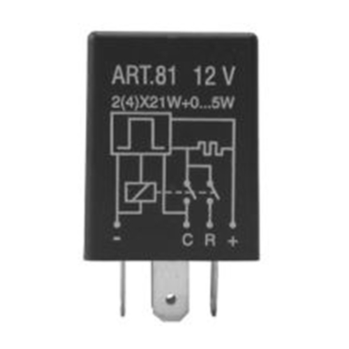 RTM81 DESTELLADOR ELECTRONICO 12V RENAULT PEUGEOT 4T CON SOPORTE