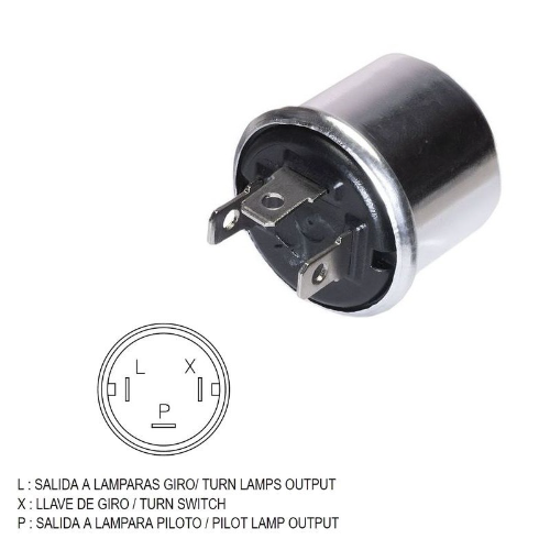 RTM23 DZE806 DESTELLADOR MECANICO UNIVERSAL 12V 3T CON SOPORTE