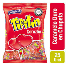 CHUPETA TIPITIN CORAZON