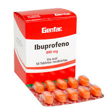 IBUPROFENO 800 GENFAR *50