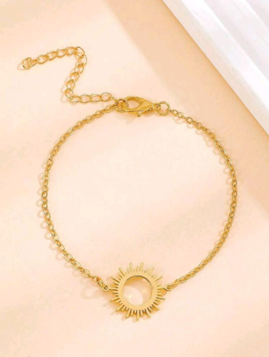 PULSERA MINIMALISTA DIJEN SOL ACERO INOXIDABLE