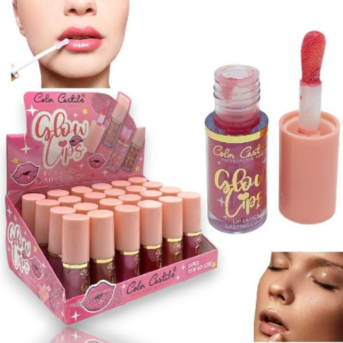 LIP GLOSS GLOW LIPS COLOR CASTILE