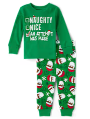 Children's Place - Navidad - Pijamas - Nice List