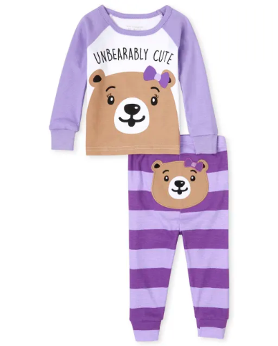Children's Place - Pijamas - Unbearably Cute - 2T