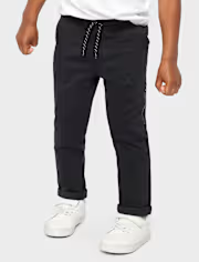 Children's Place - Pantalones - Roll Cuff - negro