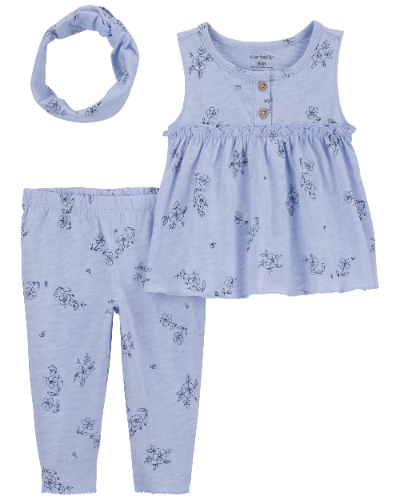 Carters - Conjunto - Flora - NB