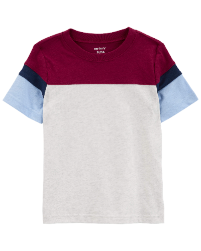 Carters - T Shirt - Colourblock 5T